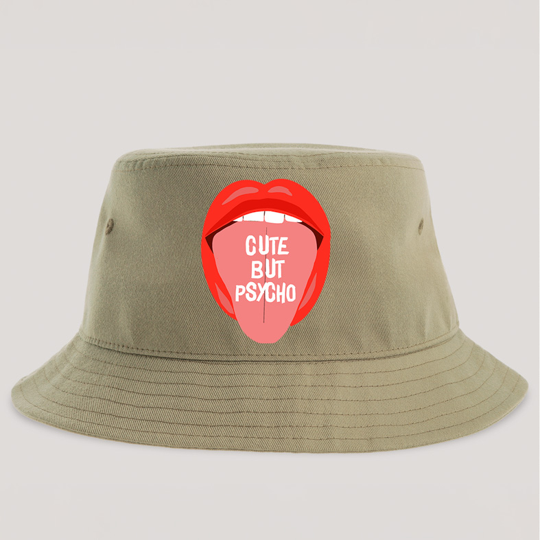 CUTE BUT PSYCHO - Καπέλο Bucket MemoryBox