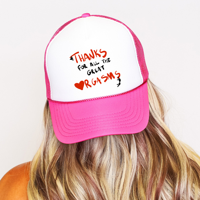 Thanks for all the Great Orgasms - Καπέλο Trucker MemoryBox