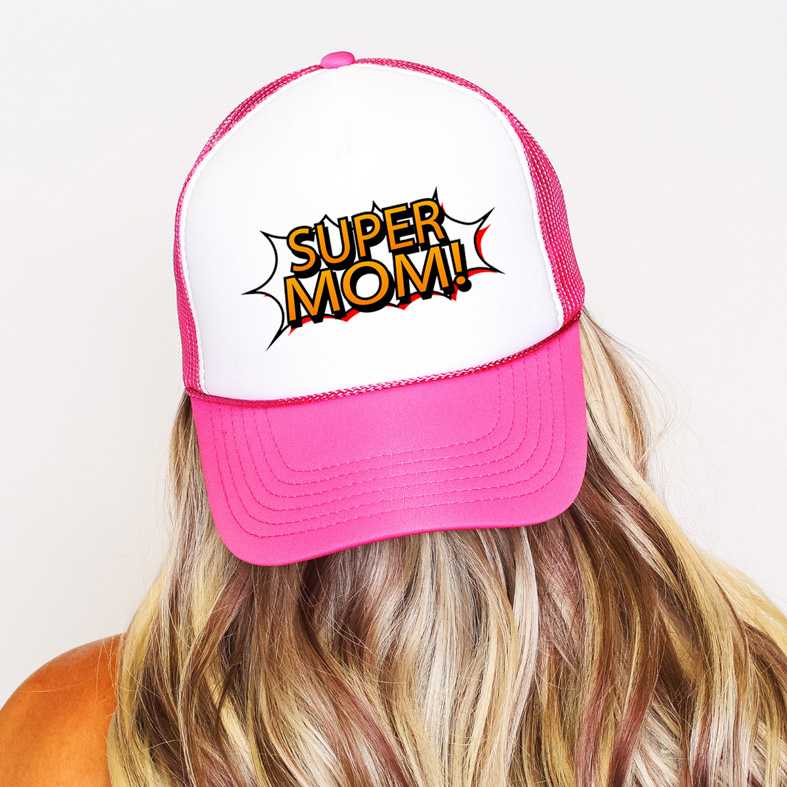 SUPER MOM - Καπέλο Trucker MemoryBox