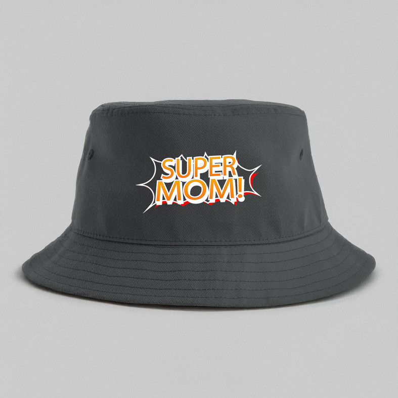 SUPER MOM - Καπέλο Bucket MemoryBox