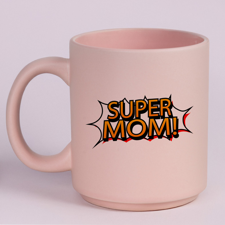 SUPER MOM - Κούπα Πούδρα MemoryBox