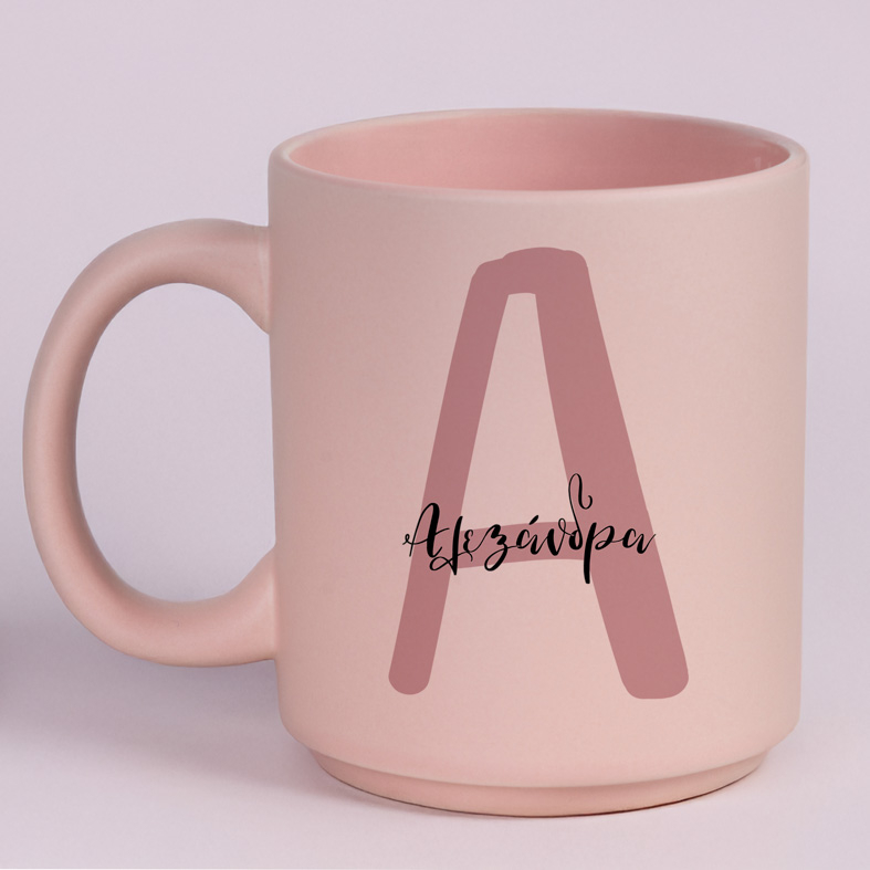 Pink Name - Κούπα Πούδρα MemoryBox