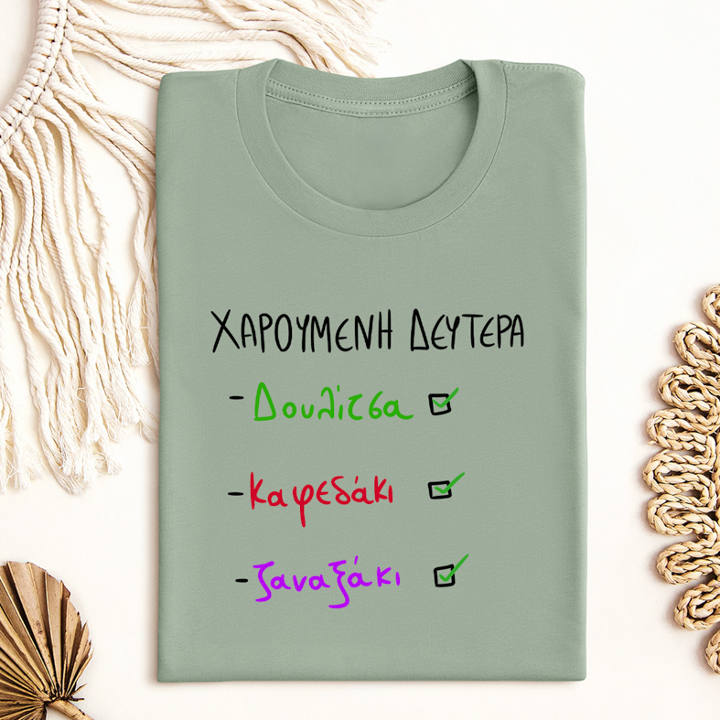 ΧΑΡΟΥΜΕΝΗ ΔΕΥΤΕΡΑ - Μπλούζα MemoryBox