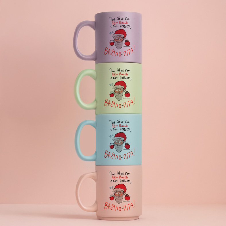 ΒΑΣΙΛΟ - ΠΙΤΑ - Κούπα Πούδρα MemoryBox