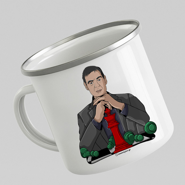 Chessmaster - Κούπα Vintage Eμαγιέ MemoryBox