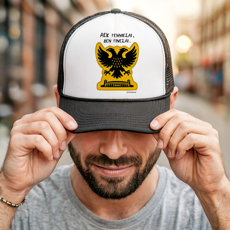 ΑΕΚ Γεννιέσαι, Δεν Γίνεσαι - Καπέλο Trucker MemoryBox