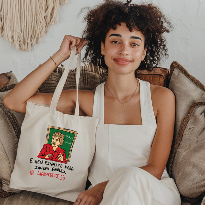 ΕΕΕ ΔΕΝ ΕΙΜΑΣΤΕ ΚΑΛΑ - Πάνινη τσάντα Cult Collection MemoryBox
