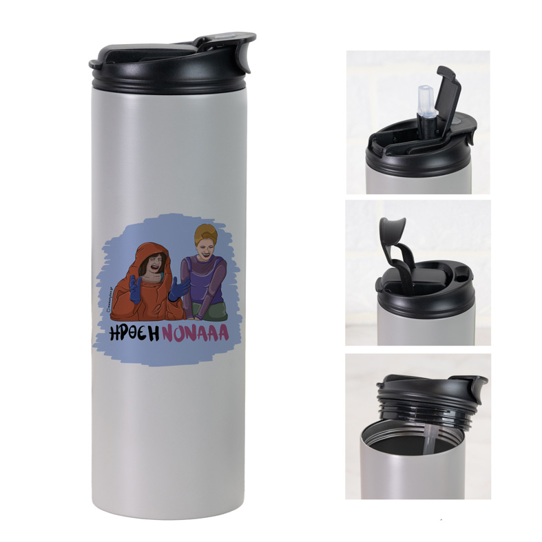 ΗΡΘΕ Η ΝΟΝΑ - Sports Gym Θερμός 600 ml Cult Collection MemoryBox