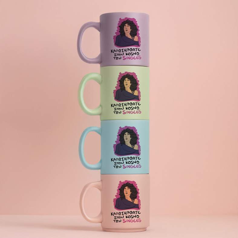 SINGLES - Κούπα Πούδρα Cult Collection MemoryBox