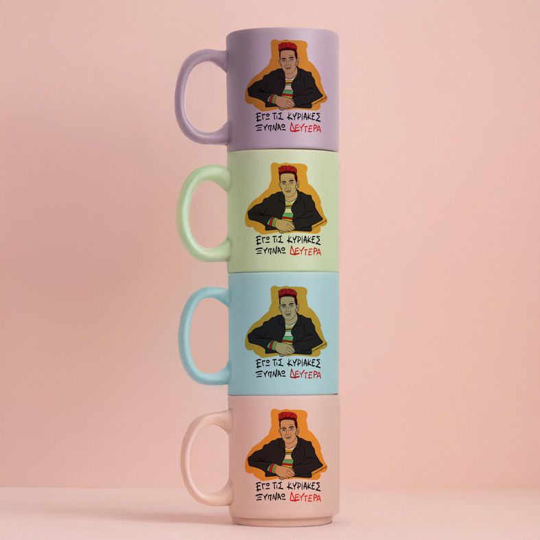 ΞΥΠΝΑΩ ΔΕΥΤΕΡΑ - Κούπα Πούδρα Cult Collection MemoryBox