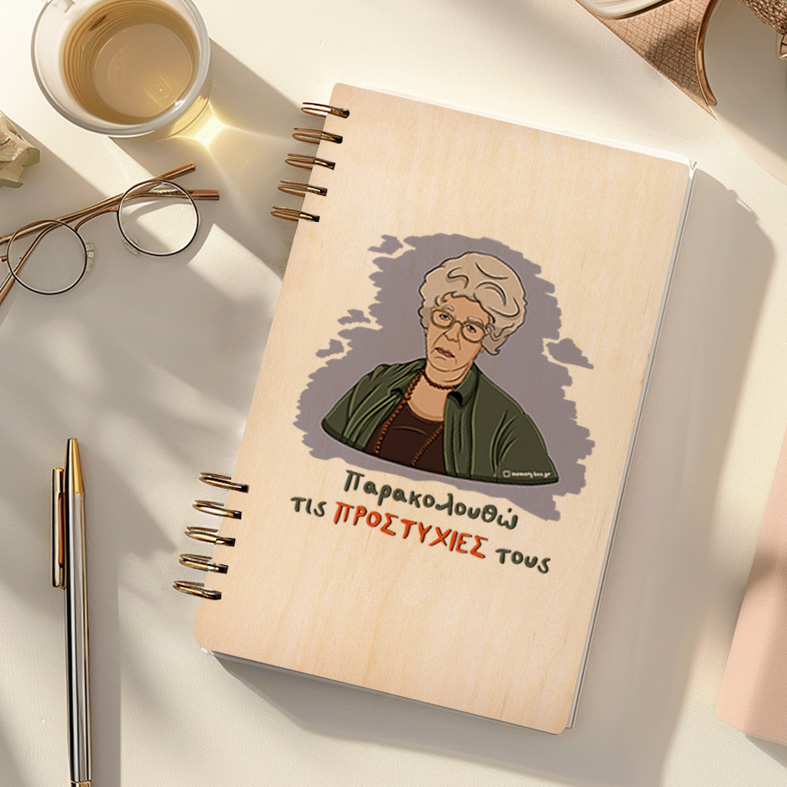 ΠΡΟΣΤΥΧΙΕΣ - Ξύλινο Ημερολόγιο Ατζέντα Cult Collection MemoryBox