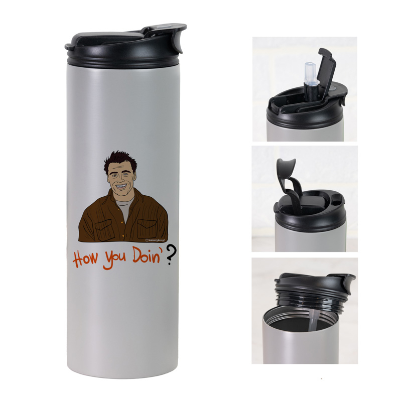 How you Doin' ? - Sports Gym Θερμός 600 ml Cult Collection MemoryBox