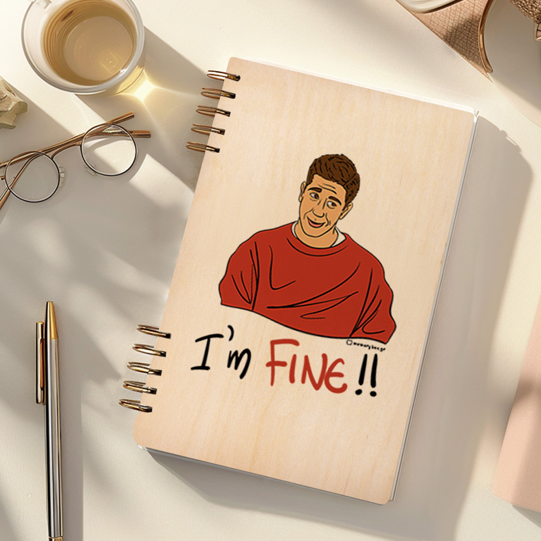 FINE - Ξύλινο Ημερολόγιο Ατζέντα Cult Collection MemoryBox