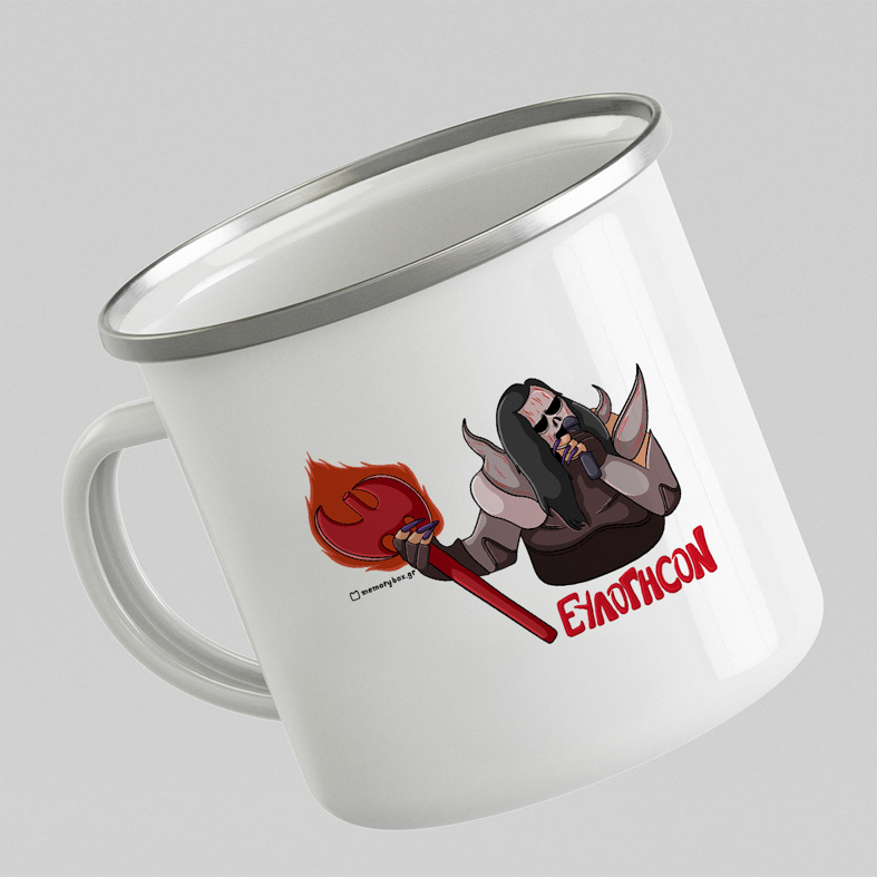 ΕΥΛΟΓΗCON - Κούπα Eμαγιέ Cult Collection MemoryBox