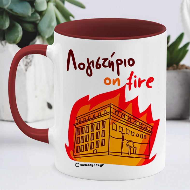 Λογιστήριο On Fire - Κούπα Memorybox