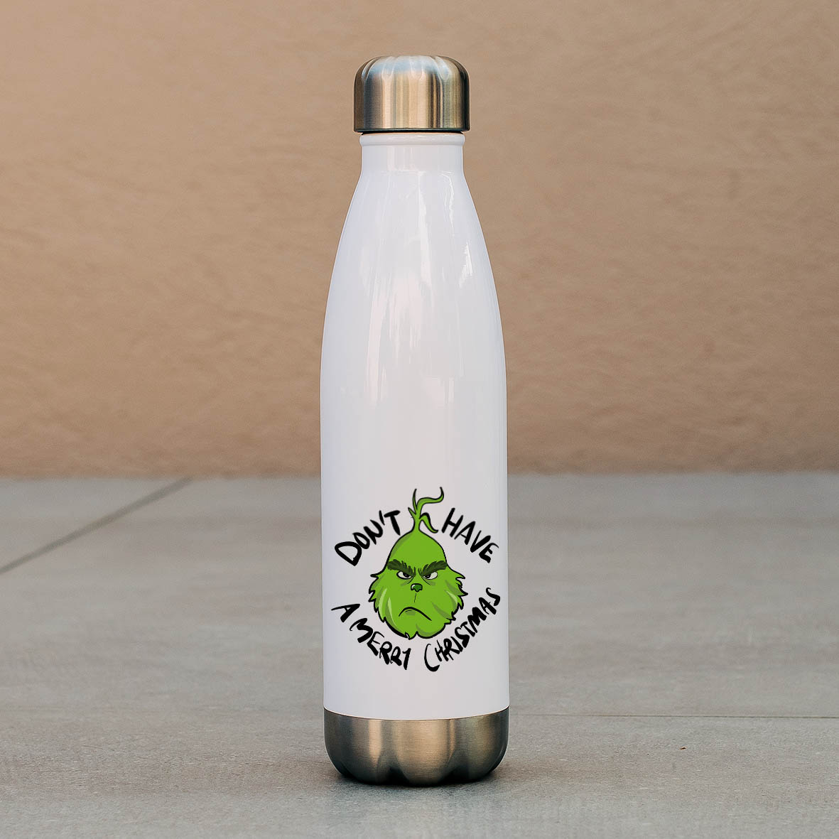 Grinchie Xmas - Μπουκάλι Θερμός 500ml