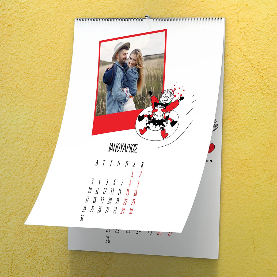 Love Story Calendar