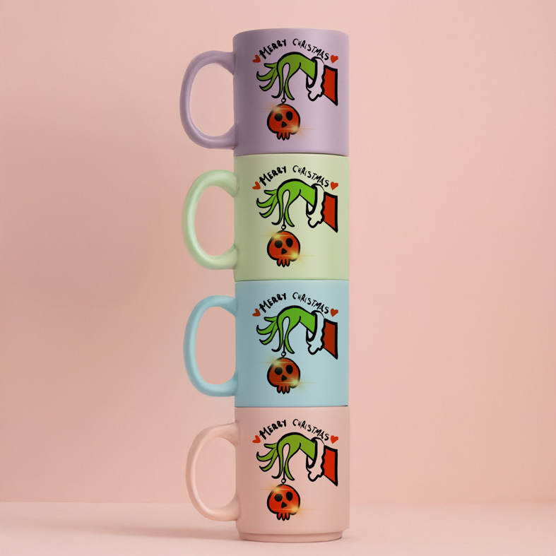 MERRY CHRISTMAS - Κούπα Πούδρα MemoryBox