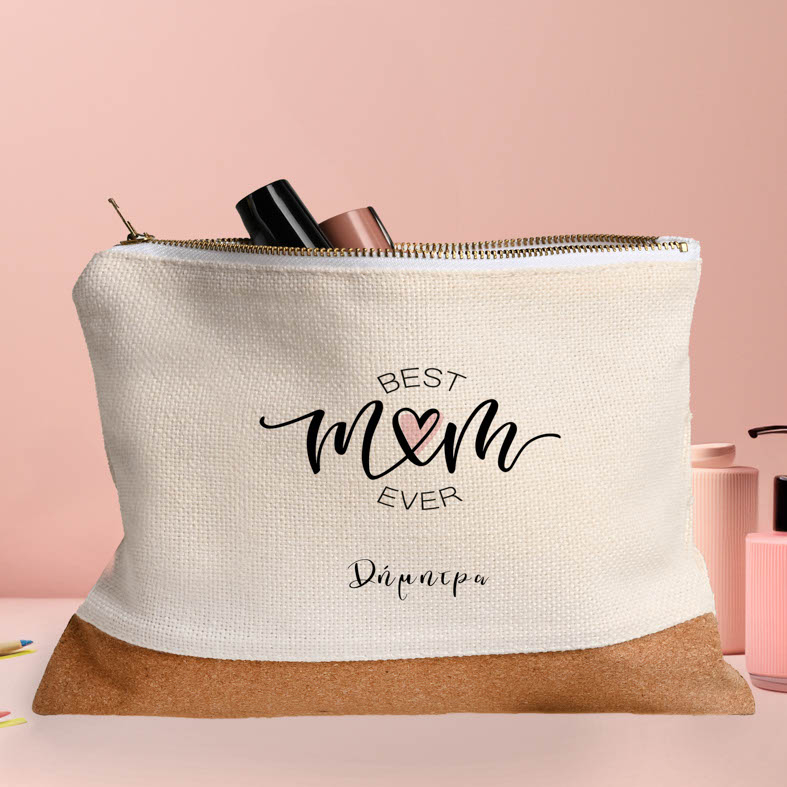 Best mom ever -  Τσαντάκι - Νεσεσέρ