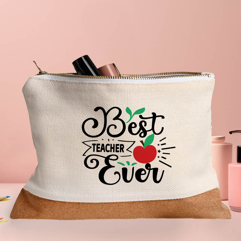 Best teacher ever -  Τσαντάκι - Κασετίνα