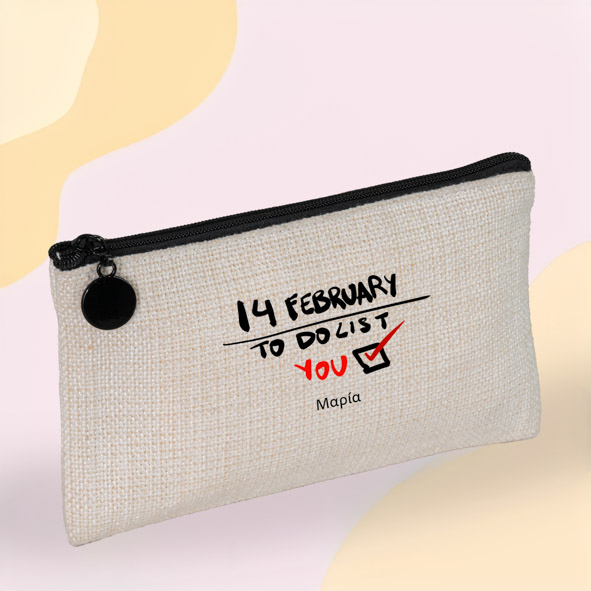 14 February - Λινό Πορτοφόλι Τσέπης