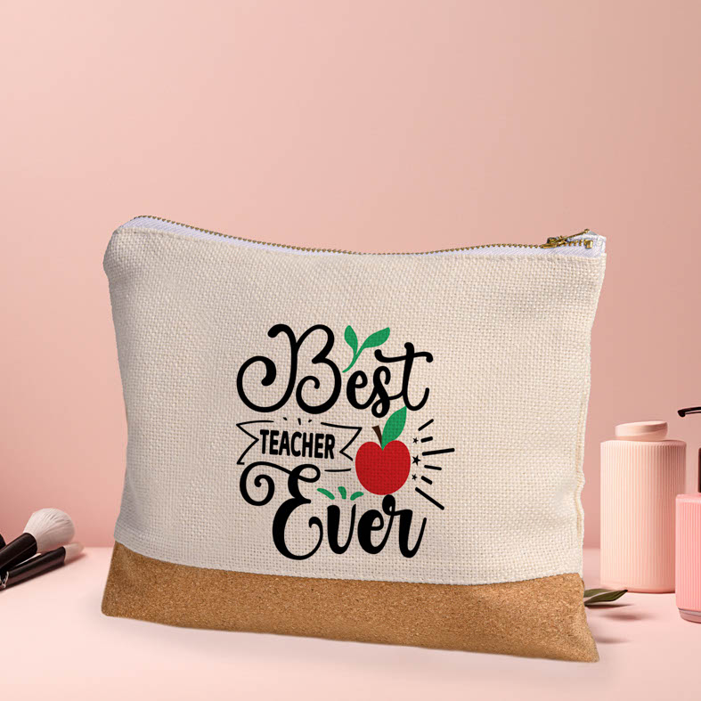 Best teacher ever -  Τσαντάκι - Κασετίνα