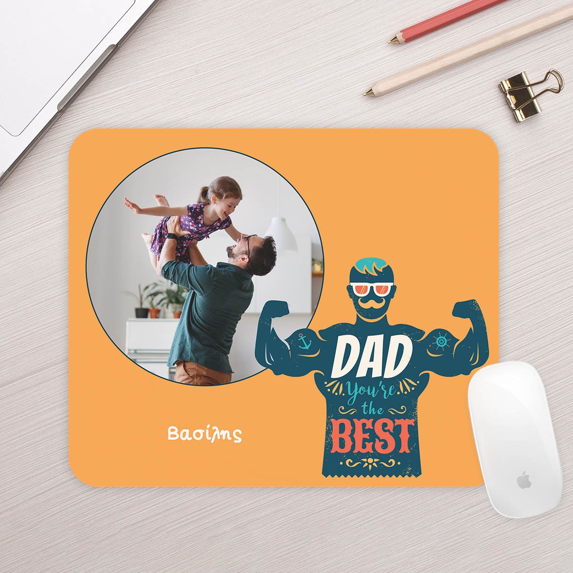 Strong Dad - Mousepad