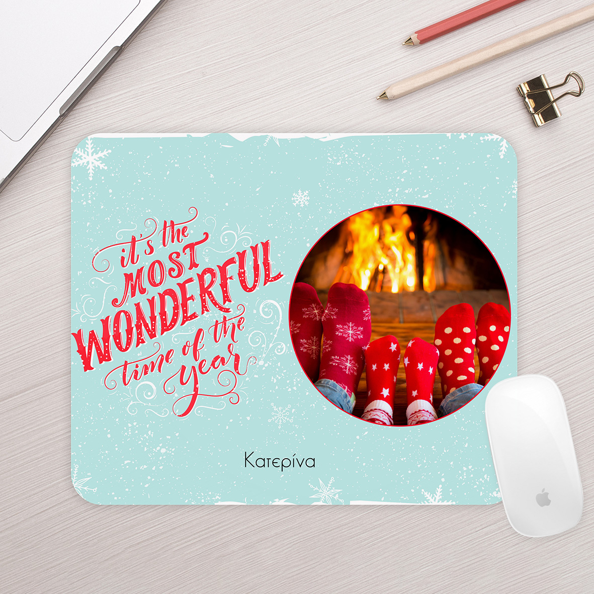 Wonderful time - Mousepad