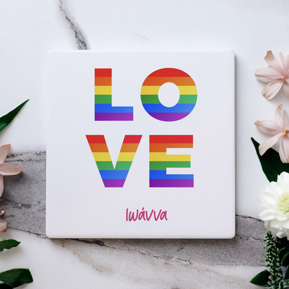 Love - Μαρμάρινο Σουβέρ