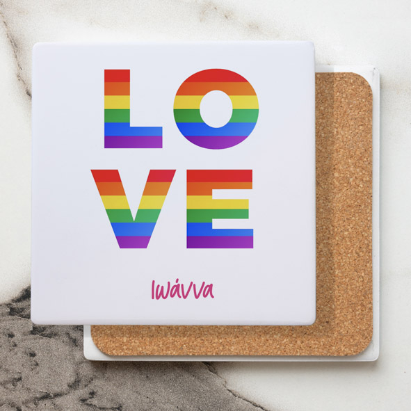 Love - Μαρμάρινο Σουβέρ