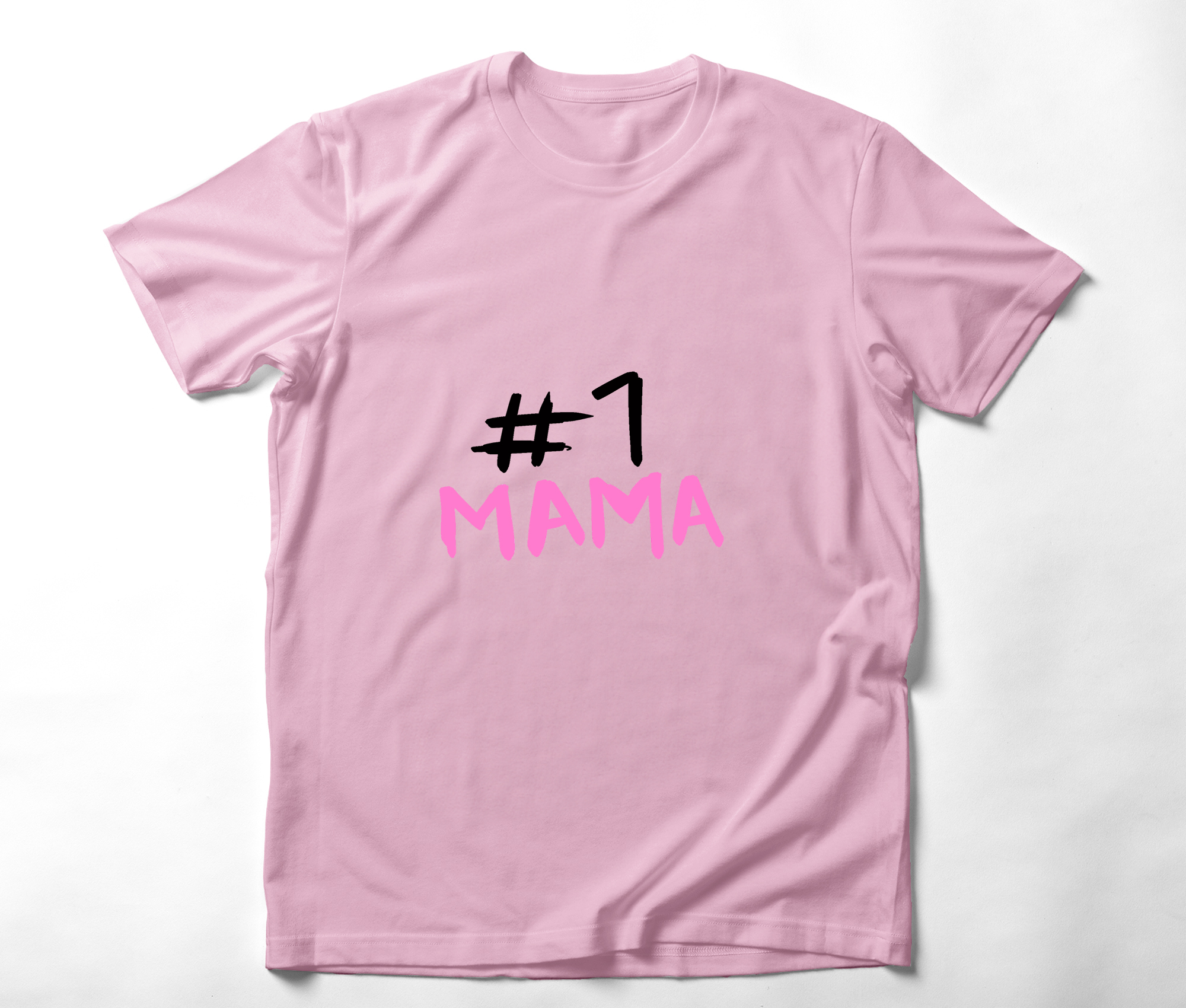 #1 Μαμά - Organic Vegan T-Shirt Unisex