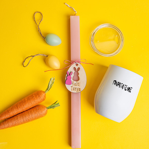 ΠΑΡΑΤΑΤΕΜΕ - Λαμπάδα Με Κούπα Θερμός