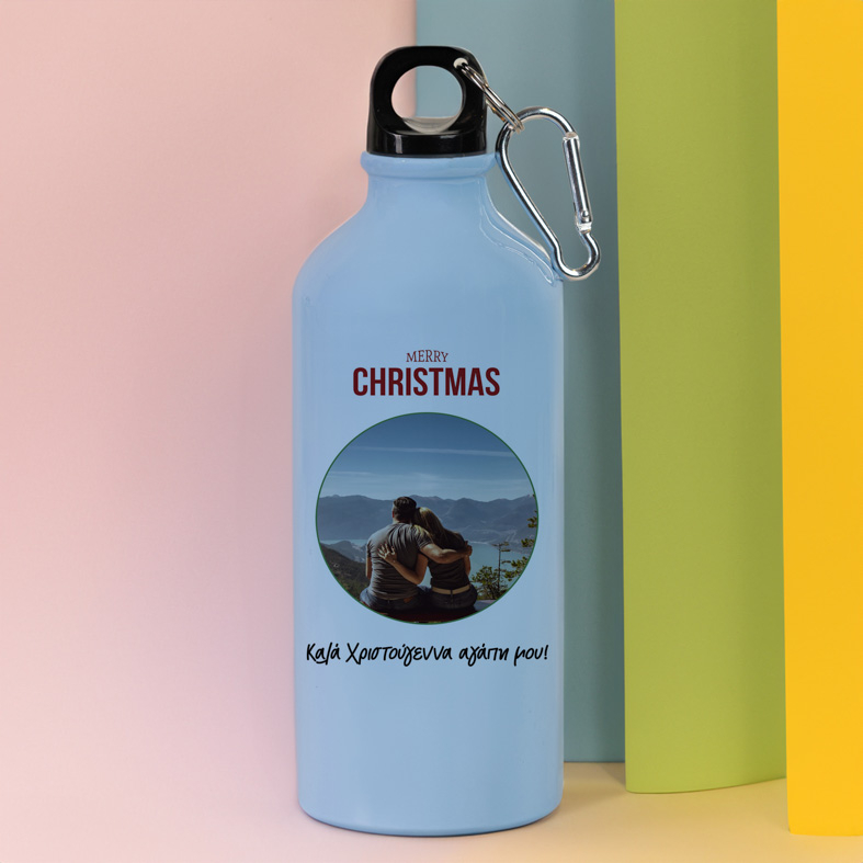 MERRY CHRISTMAS - Ποδηλατικό Μπουκάλι 600 ml