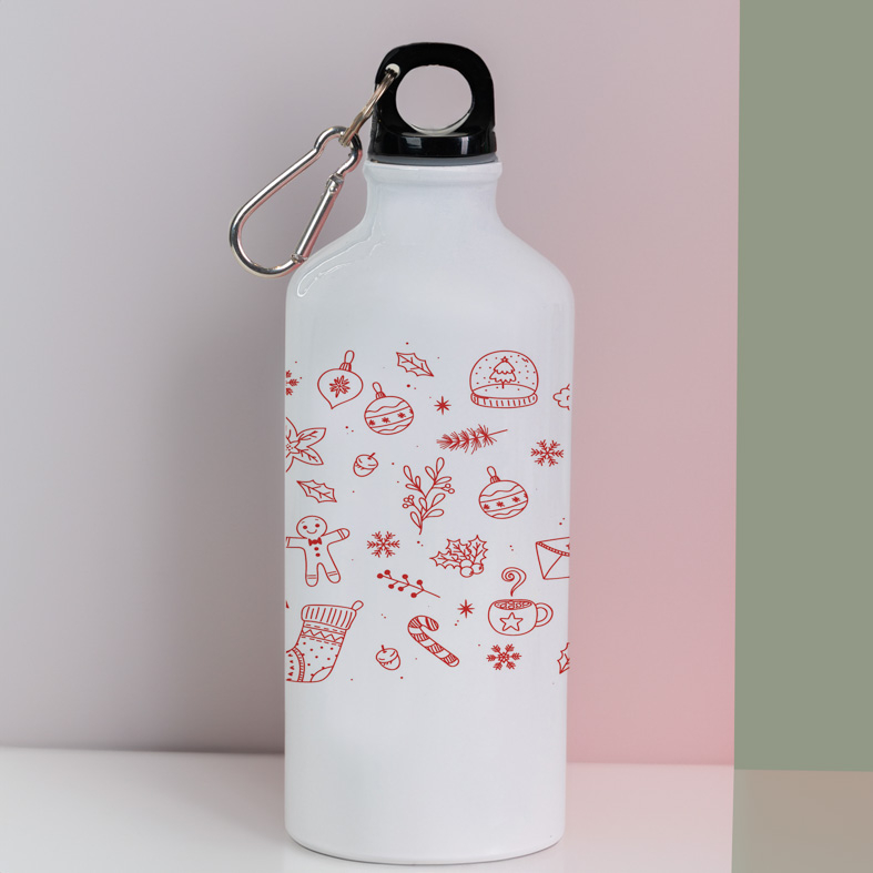 Christmas Time - Ποδηλατικό Μπουκάλι 600 ml