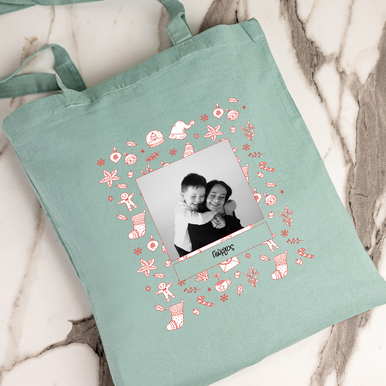 Christmas Time - Πάνινη τσάντα