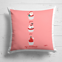 Xmas Cupcakes - Μαξιλάρι Με Γέμιση