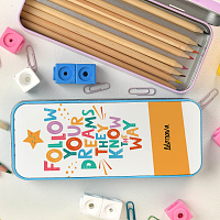 Follow Your Dreams - Κασετίνα Μεταλλική