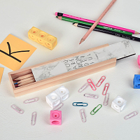 You Are Wonderful - Κασετίνα Ξύλινη με Ξυλομπογιές