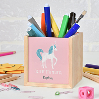 Believe In Magic - Μολυβοθήκη Ξύλινη