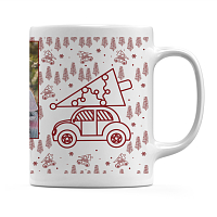 Χριστουγεννιάτικο Αυτοκίνητο  - Κούπα MemoryBox