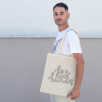 Be A Nice Human - Πάνινη Τσάντα