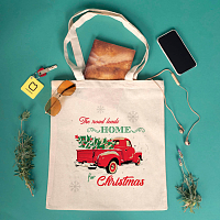 Xmas Road - Πάνινη Τσάντα