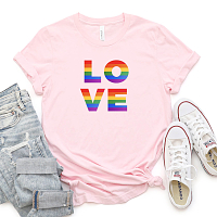 LOVE- Organic Vegan T-Shirt Unisex