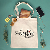 Besties - Πάνινη Τσάντα