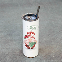 Xmas Gnome - Ποτήρι Θερμός 600ml