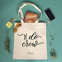 I Do Crew - Πάνινη Τσάντα