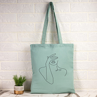 Woman -  Πάνινη τσάντα