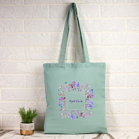 Frame Λουλουδιών - Πάνινη Τσάντα