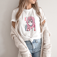 Pinkie Αnime  -  Organic Vegan T-Shirt Unisex