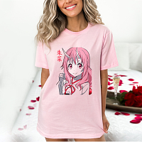 Pinkie Αnime  -  Organic Vegan T-Shirt Unisex